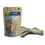 Fischkauer Knochen aus Fischhaut luftgetrocknet