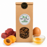 Rindfleisch saftig & Aprikose süß Kekse 80g